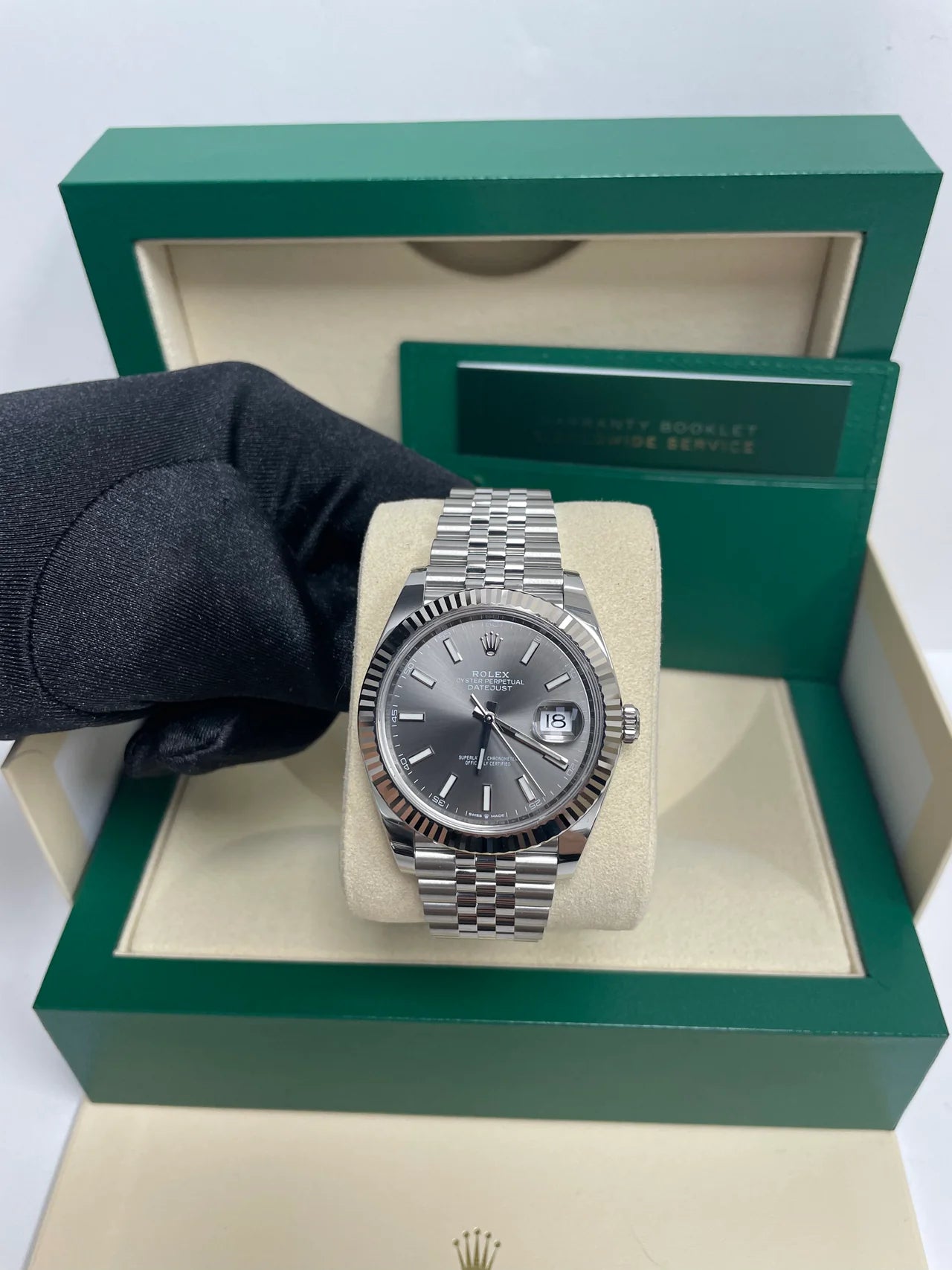 DateJust 41 mm Grigio Jubilee