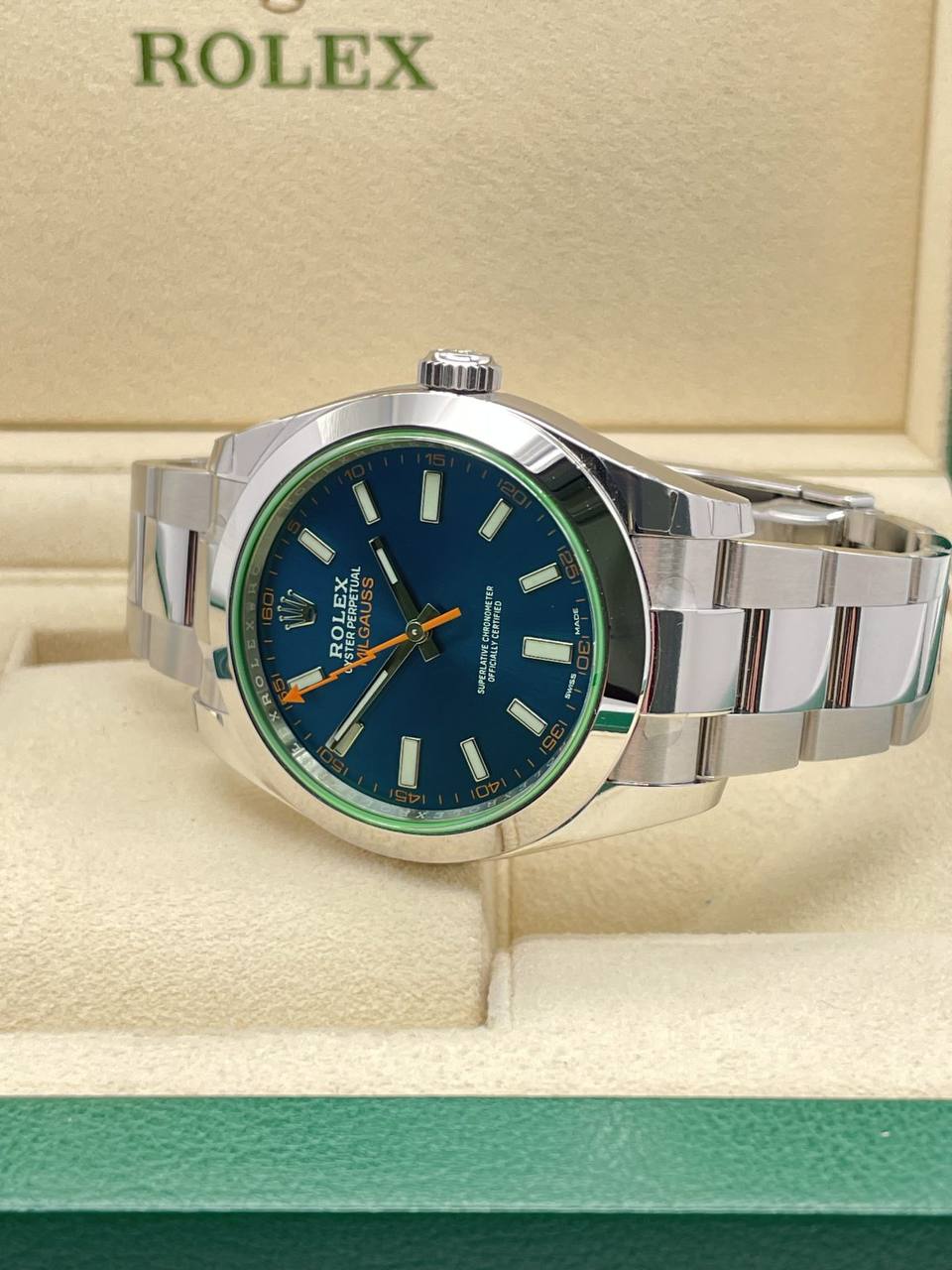Milgauss 40 mm Blu