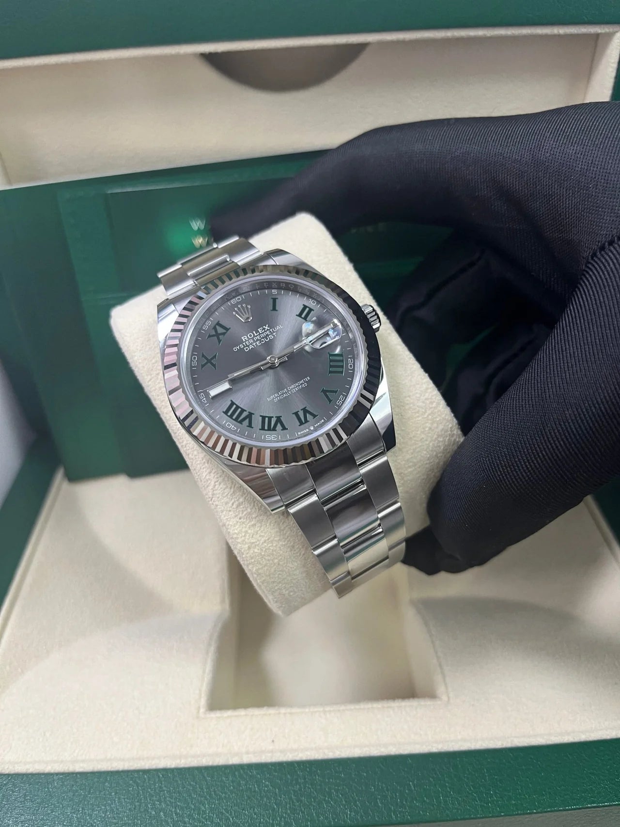Datejust 41 mm Wimbledon Oyster