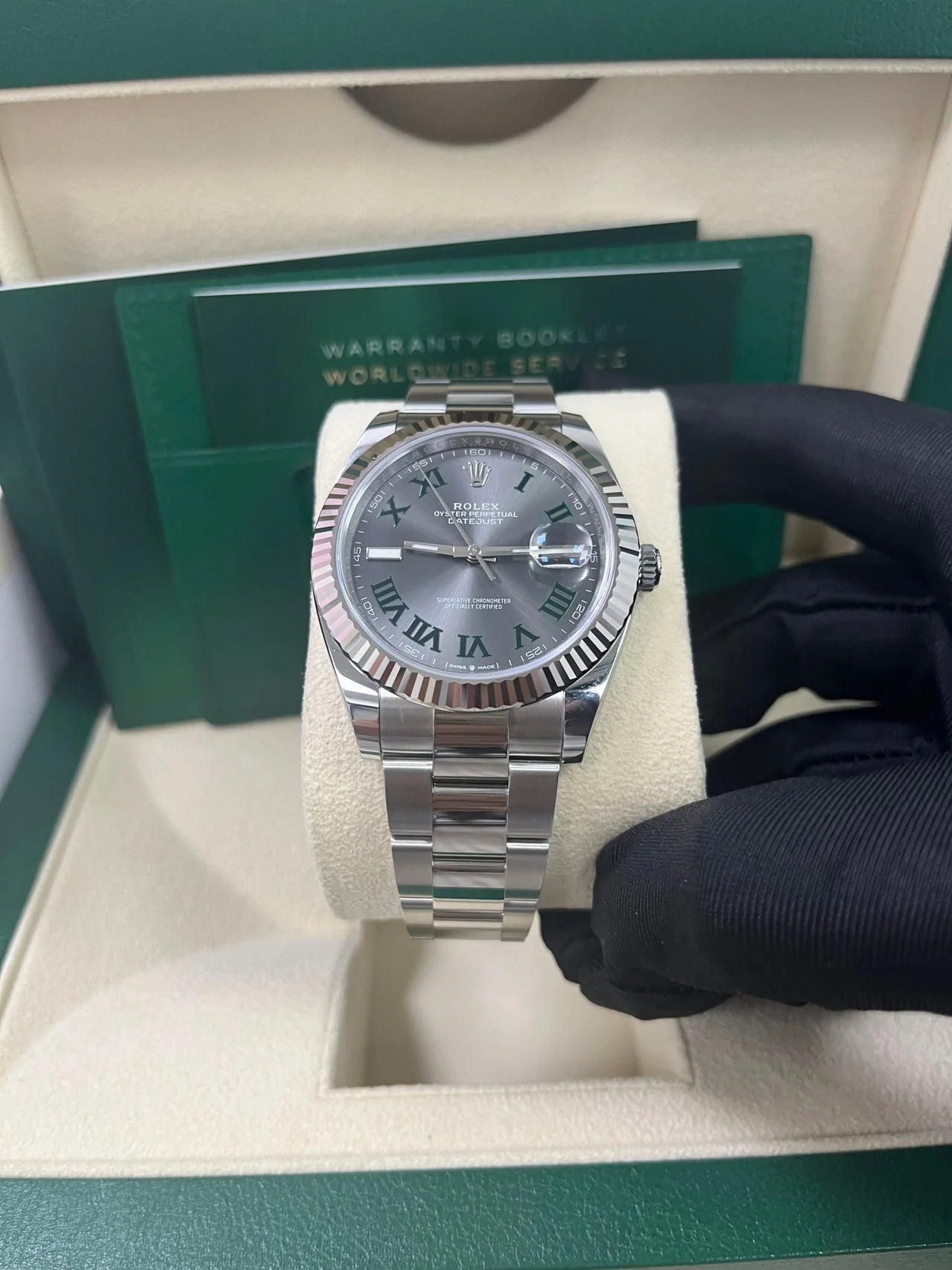 Datejust 41 mm Wimbledon Oyster