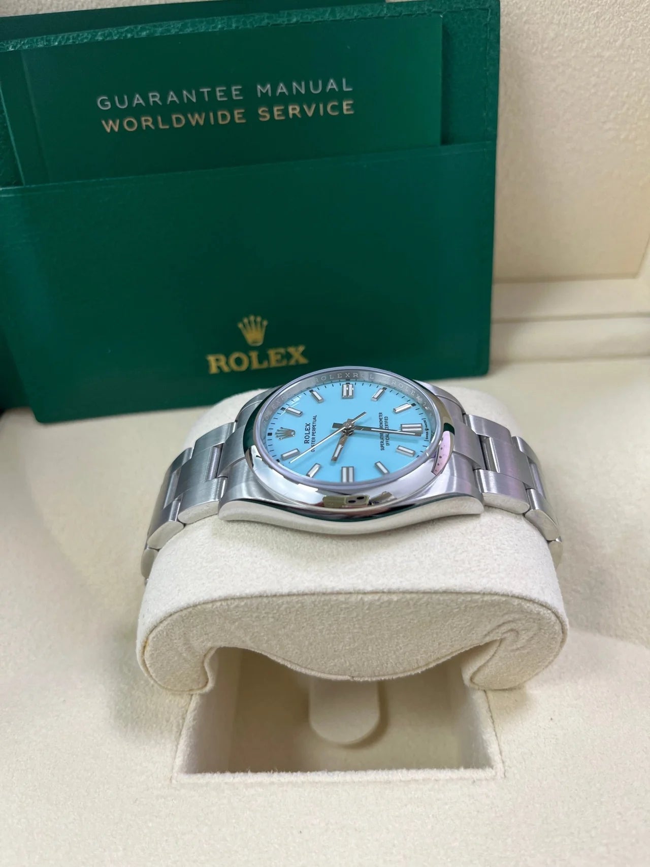 Oyster Perpetual 36 mm Tiffany