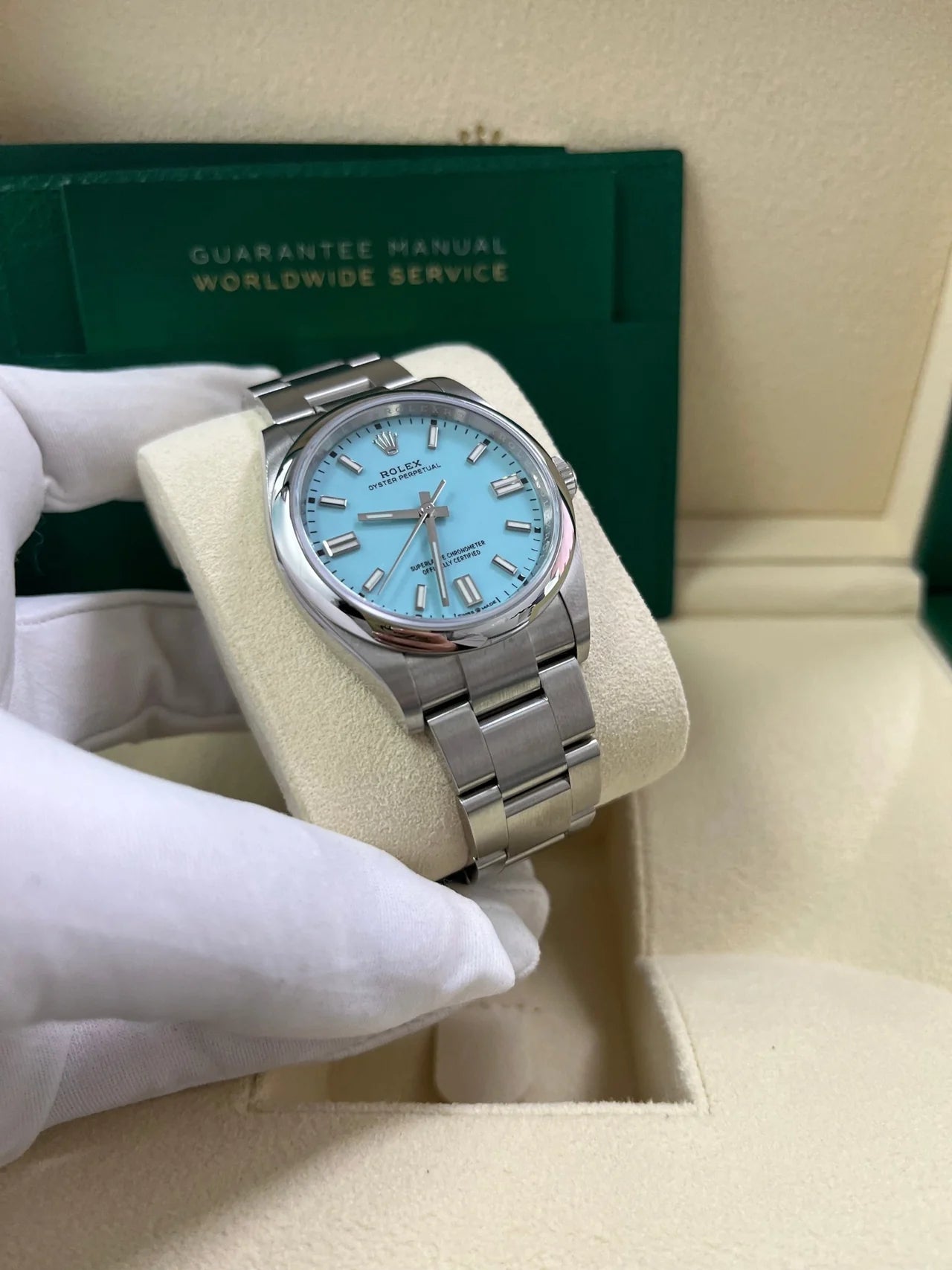 Oyster Perpetual 36 mm Tiffany