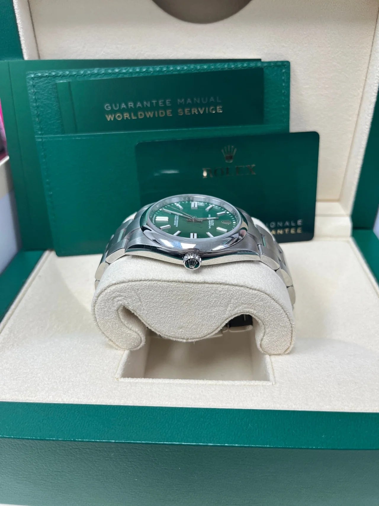 Oyster Perpetual 41 mm Verde